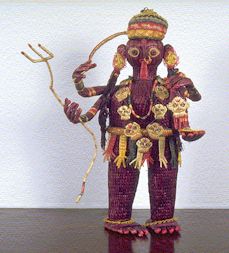 Anonymous, Colidua, a sculpture woven of straw, BIHAR, INDIA
