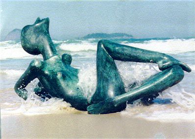 Oxana Narozniak, Agia Talassini, bronze sculpture, BRAZIL