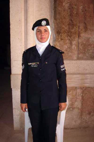 arabic woman guard