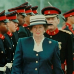First British female Prime Minister Margaret Thatcher