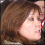 Kazakh activist Kaisha Atakhanova petitions against nuclear waste