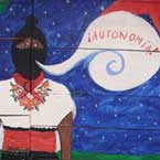 Political expression by Zapatista women is channeled through mural art
